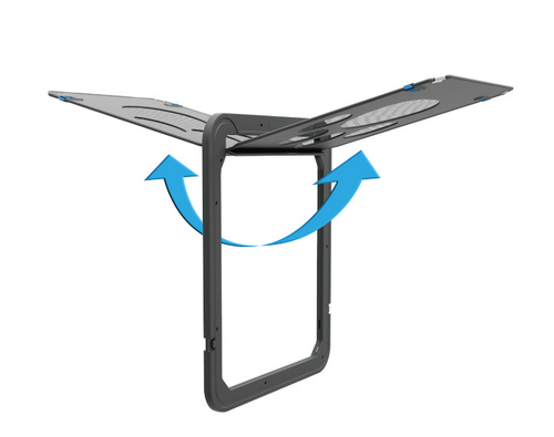 Creative Pet Door with Scratch-Resistant Design