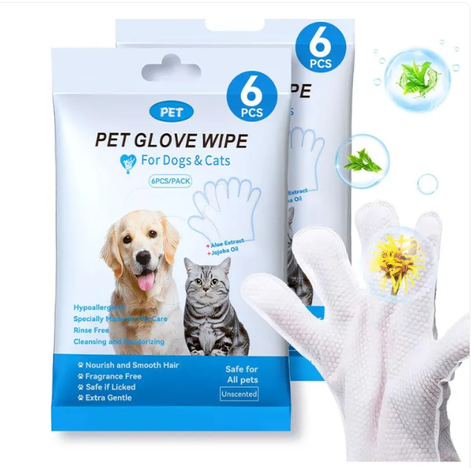 FurLess Cleaning Gloves & Wipes